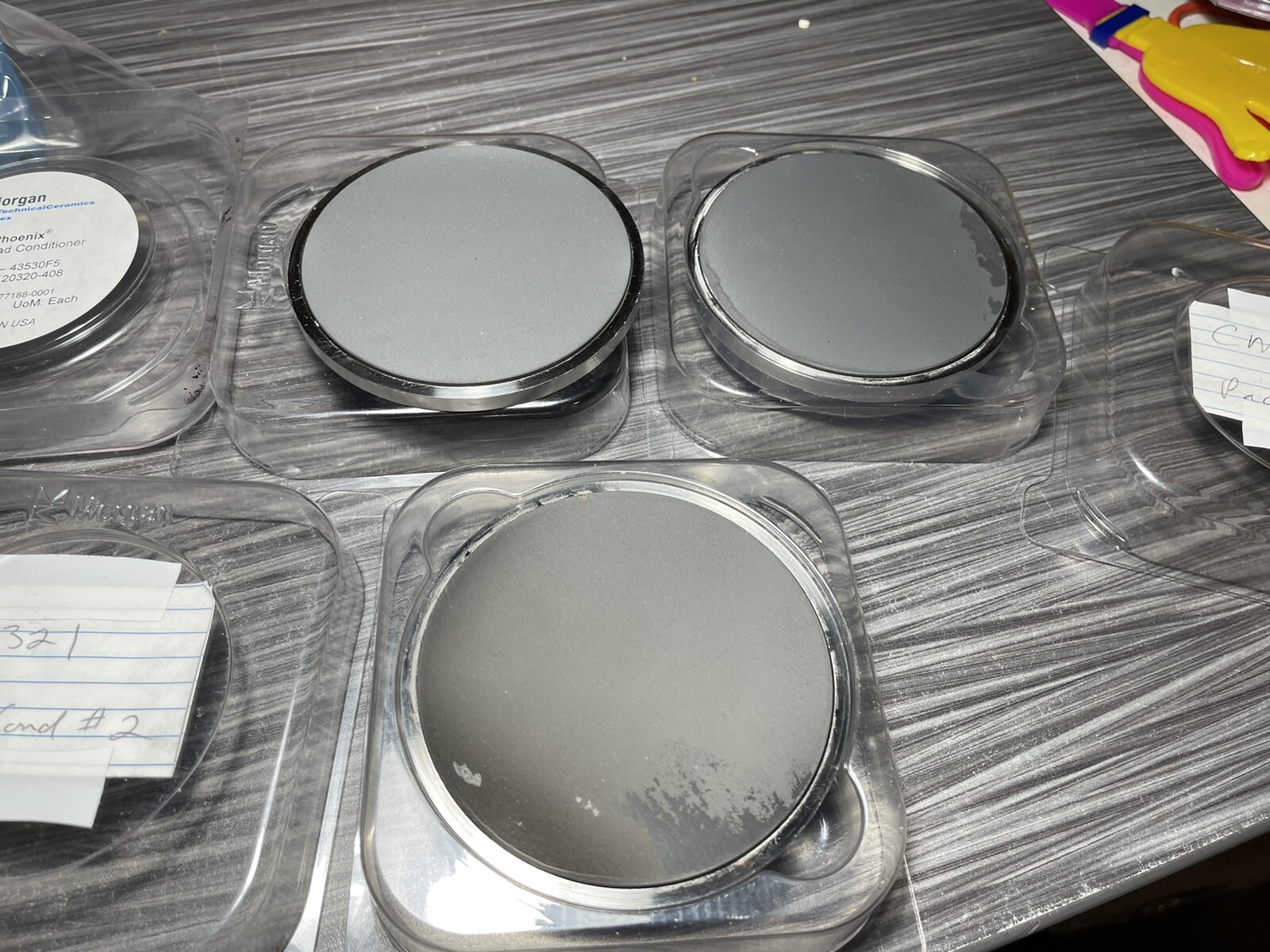 3 pc Lot, Diamonex Phoenix CMP Pad Conditioner CMP-43530SF 29051F5 used