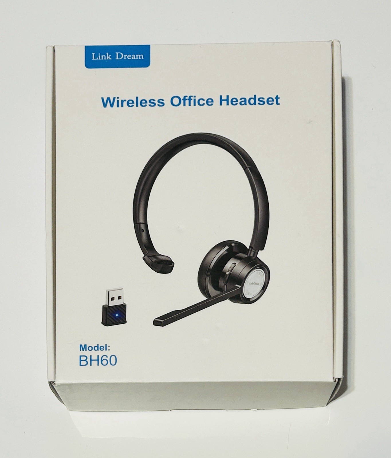 Link Dream Trucker Bluetooth Headset BH60 Wireless Office Headset 20h Talk