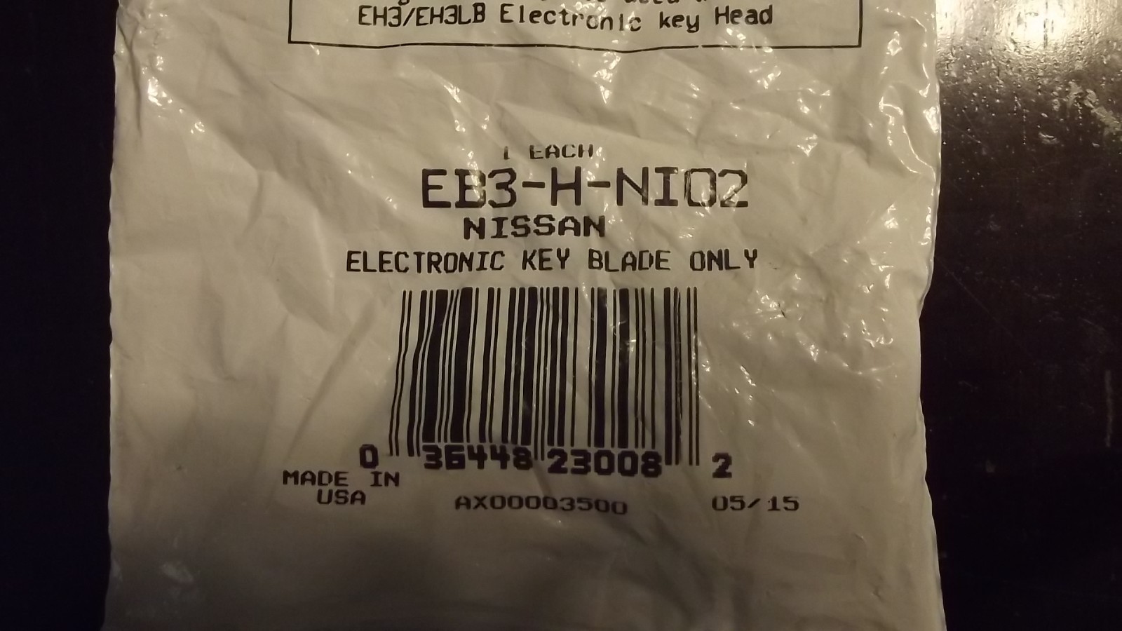 Ilco EB3-H-NI02 Nissan Electronic Key Blade, Each ST4