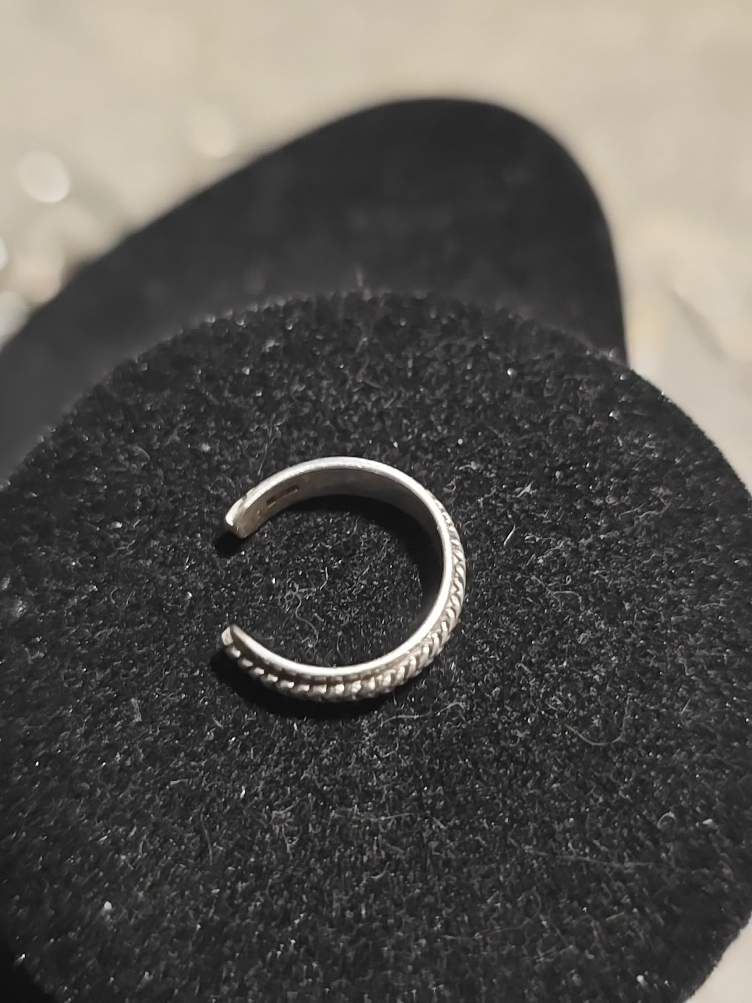 Sterling Silver Adjustable Toe Ring