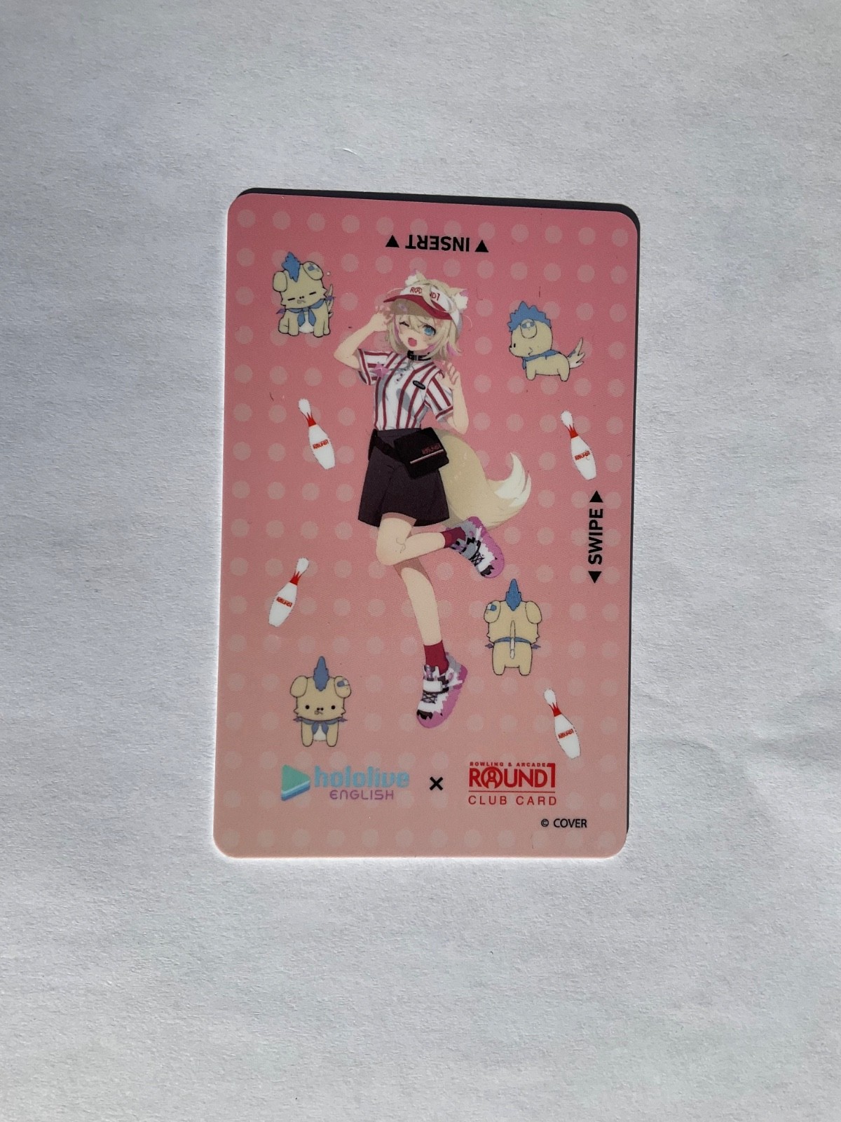 Round1 Hololive Mococo Game Card Exclusive Limited Club Membership 0 Credit New