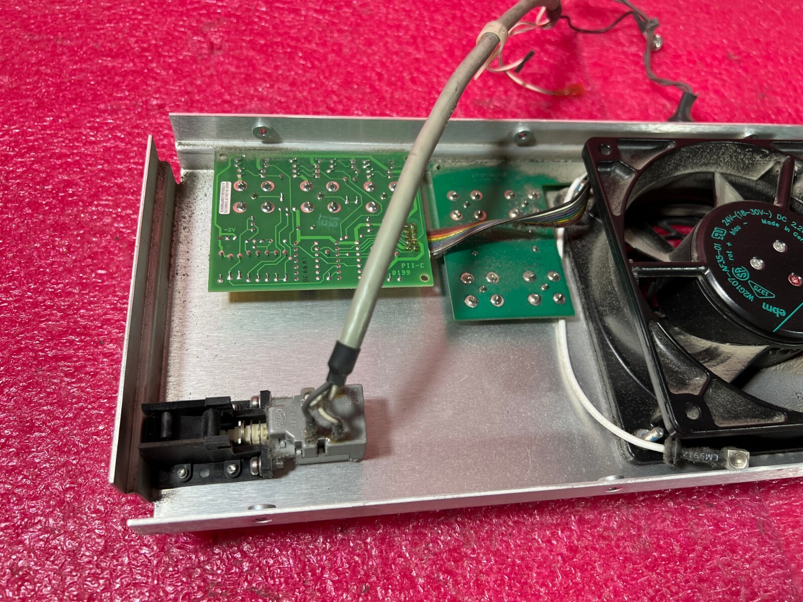 Agilent HP 8757D Scalar Network Analyzer Back Panel