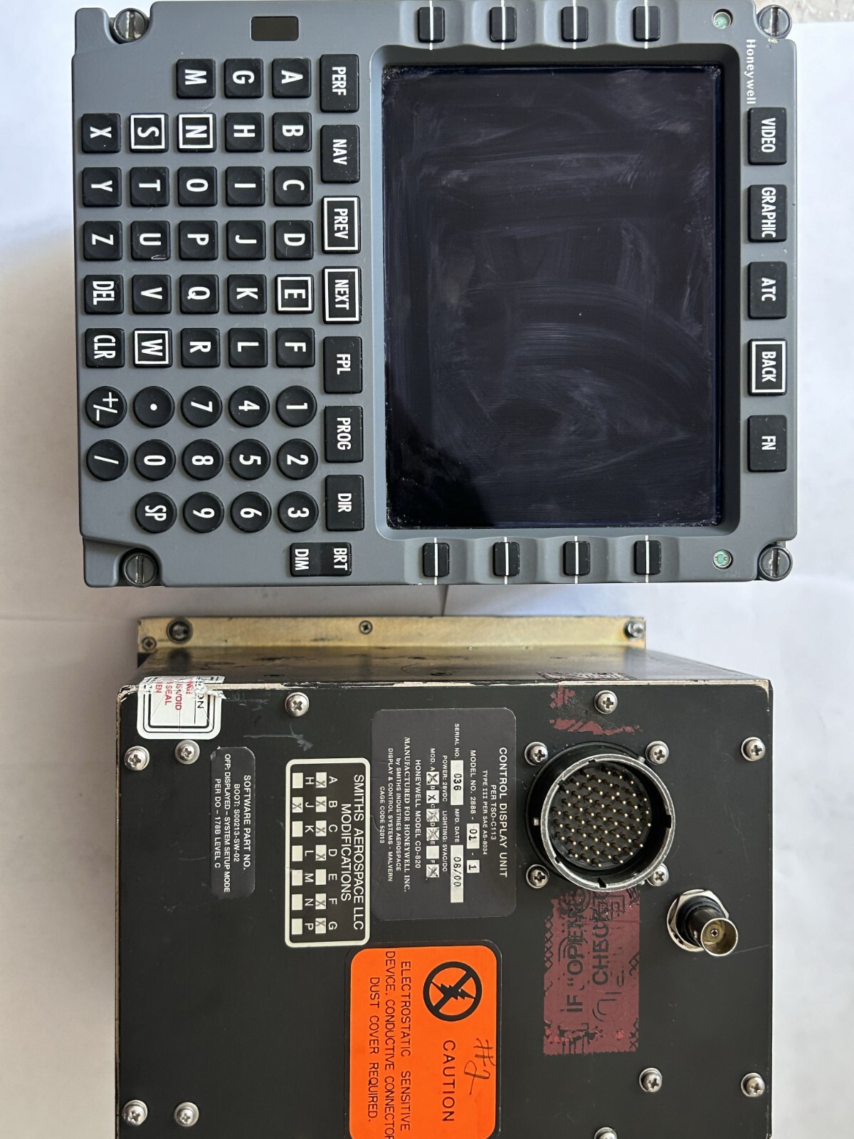 Honeywell CD-820 Flight Management System(FMS)