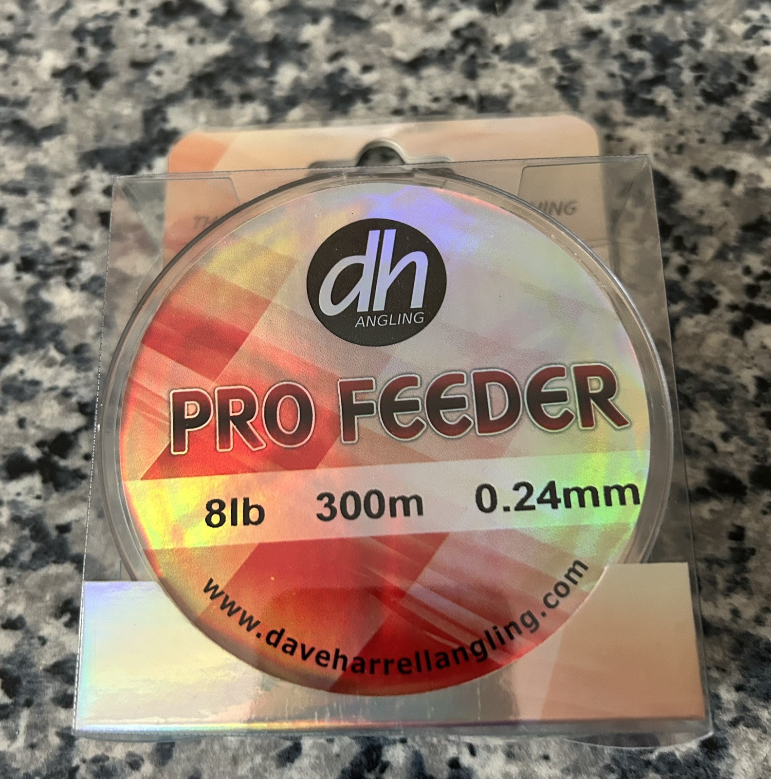 Brand New Dave Harrell Angling Pro Feeder Fishing Line 8lb 300m Spool free post