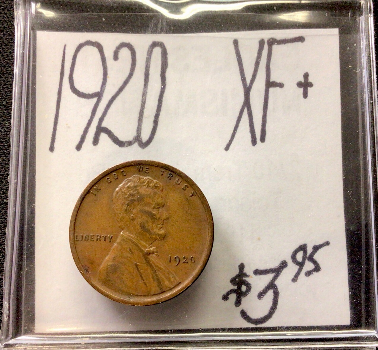 1920 Lincoln Cent XF+! ENN Coins