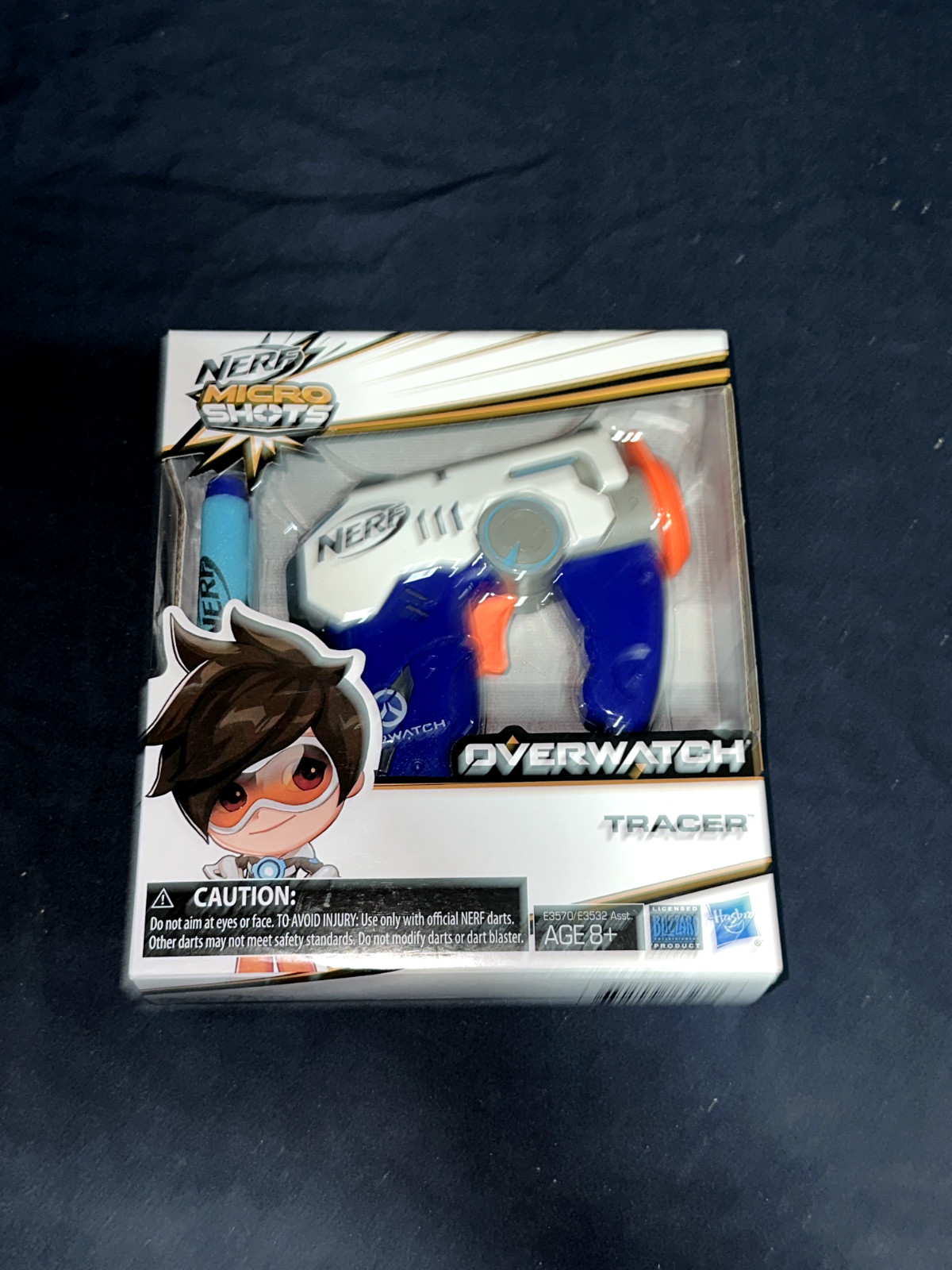 OVERWATCH NERF MICRO SHOTS TRACER 2018 HASBRO