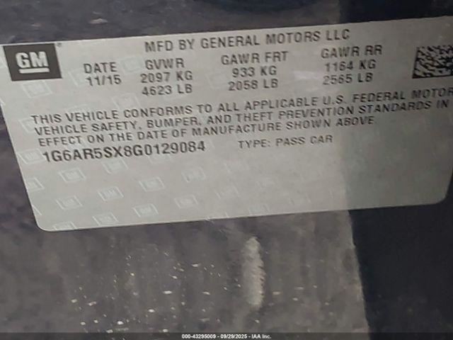 Driver Left Air Bag Front Driver Wheel Fits 14-16 CTS 4878583