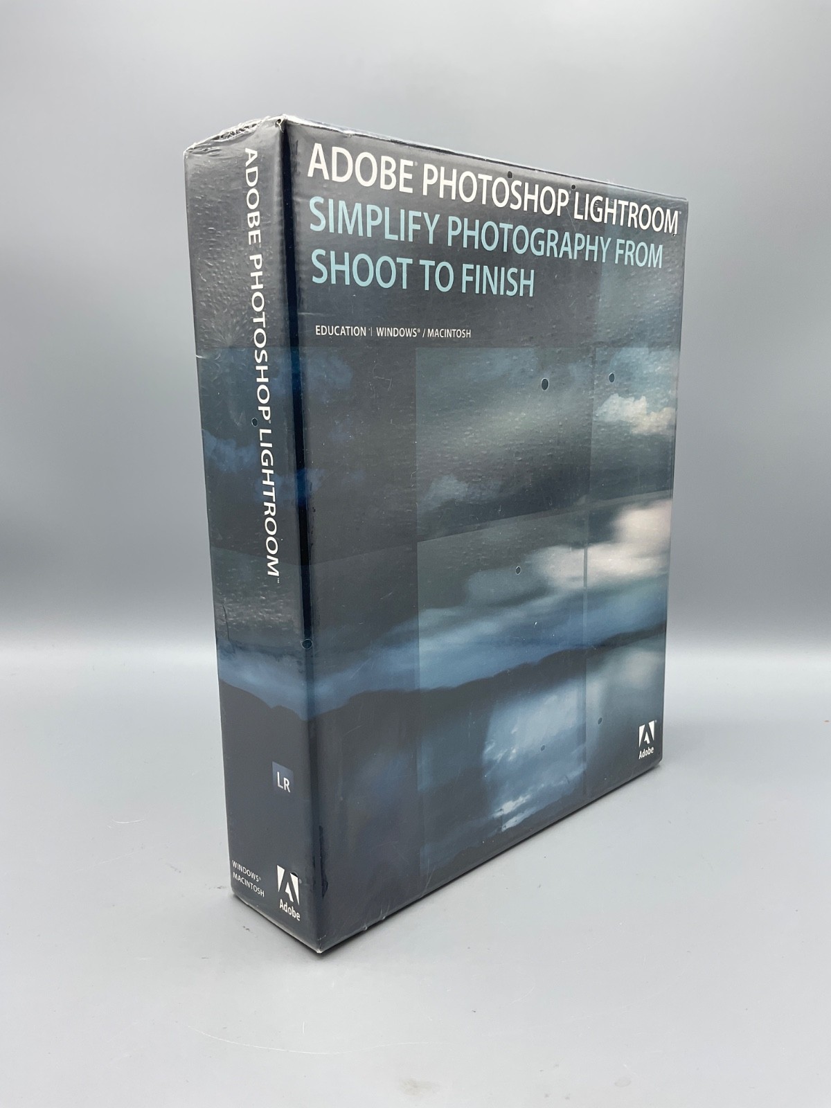 ADOBE PHOTOSHOP LIGHTROOM win / mac 2007 NEW Factory SEALED CD-ROM