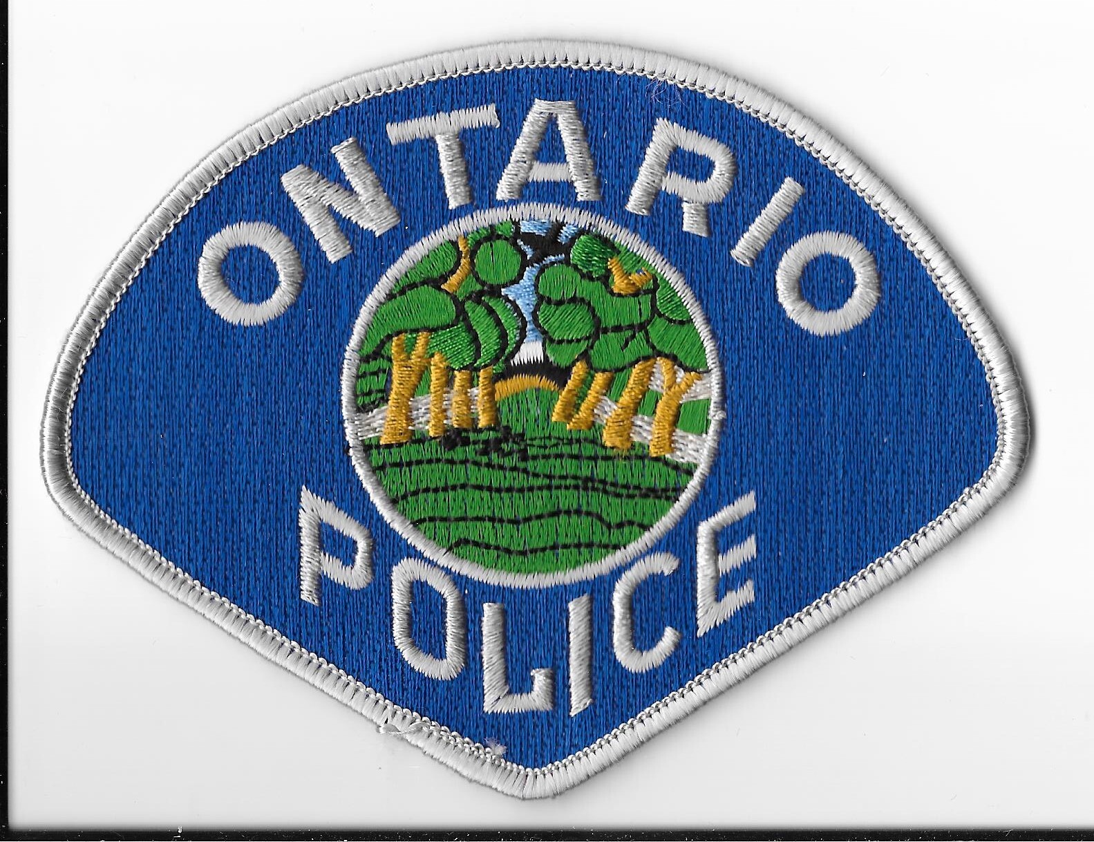 Ontario Police Department, California Shoulder Patch V3