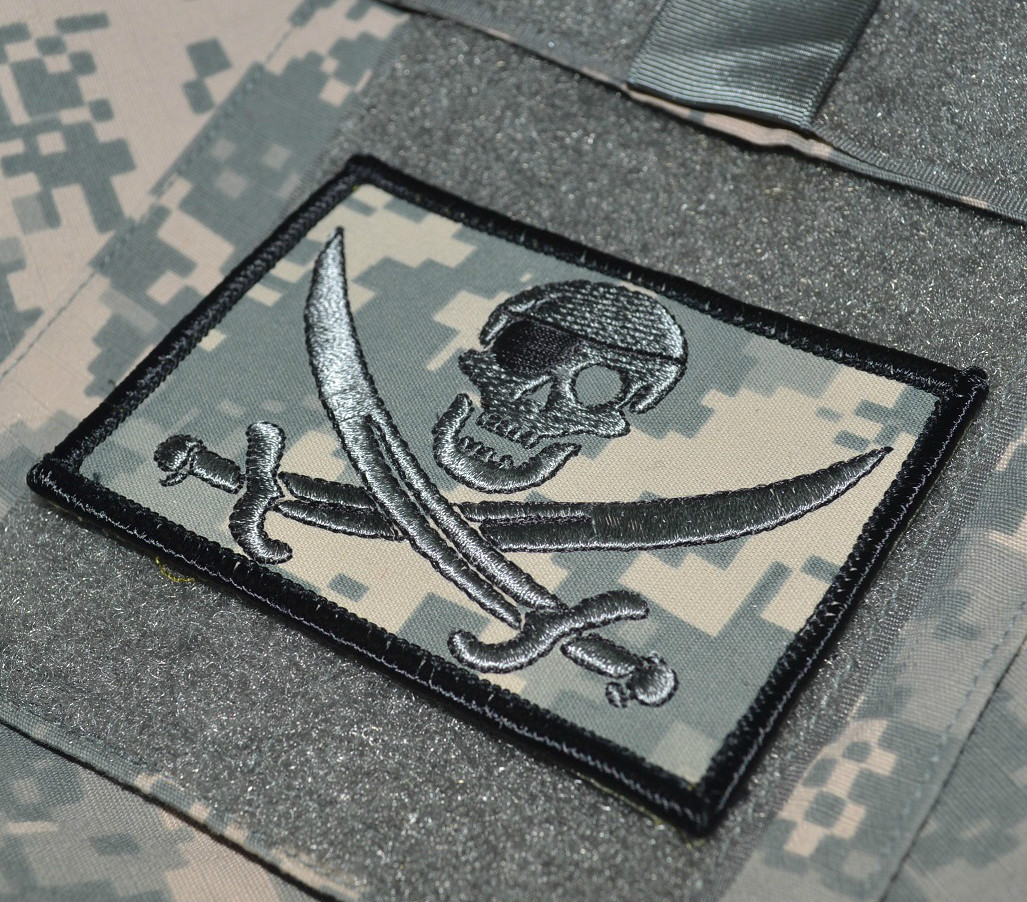 KANDAHA WHACKER USMC FORCE RECOND SP OPS OPERATOR SSI: 3-Wise Trunk Monkey X 2