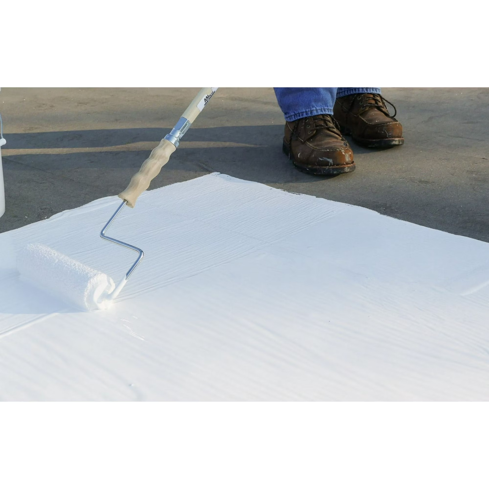 (2 pack) White, Rust-Oleum Elastomeric Roof Coating, Gallon