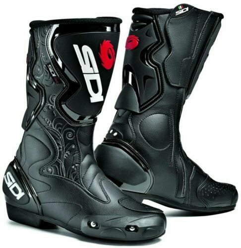 SIDI Fusion Ladies - Women Black Morotcycle Sports/Touring Everyday boots