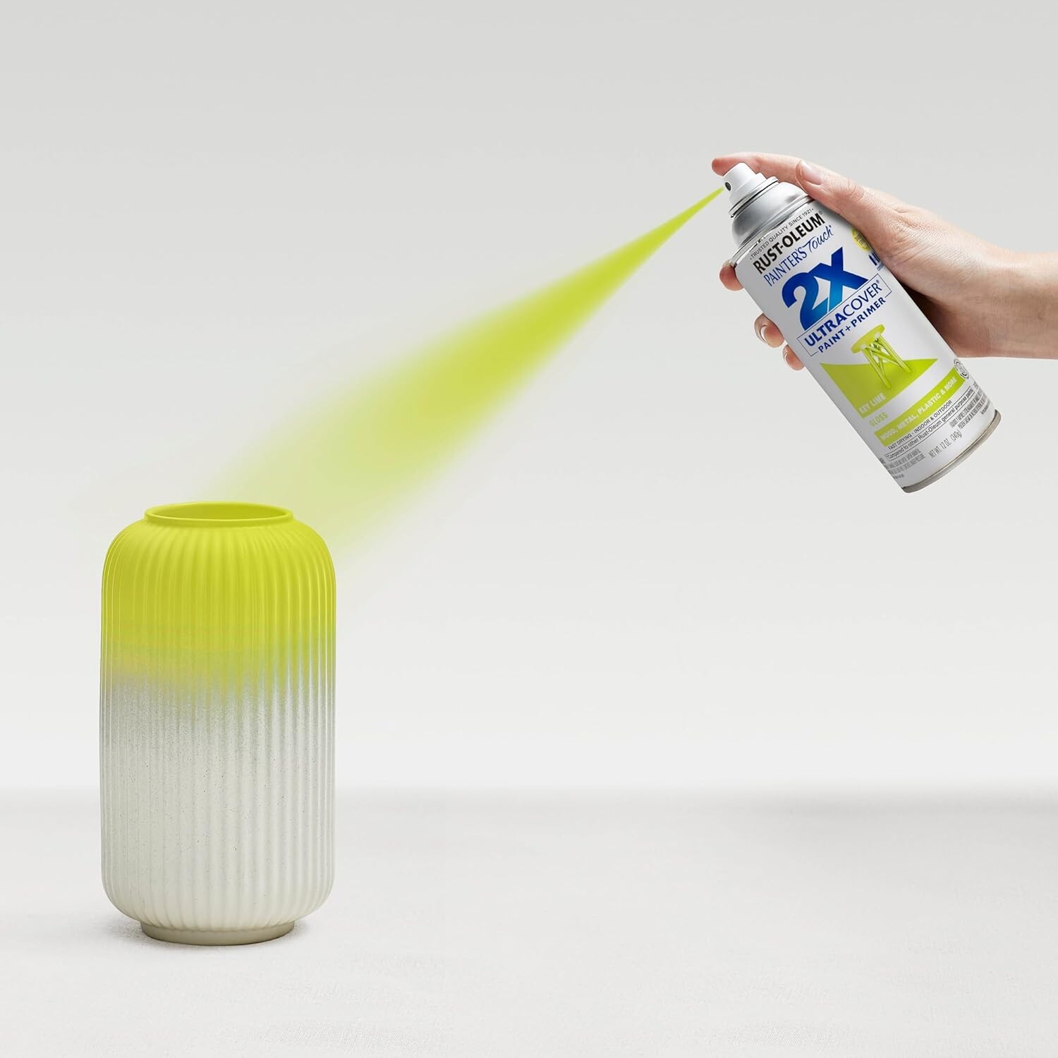 Rust-Oleum Painter's Touch 2X Gloss Key Lime Spray Paint 12 oz