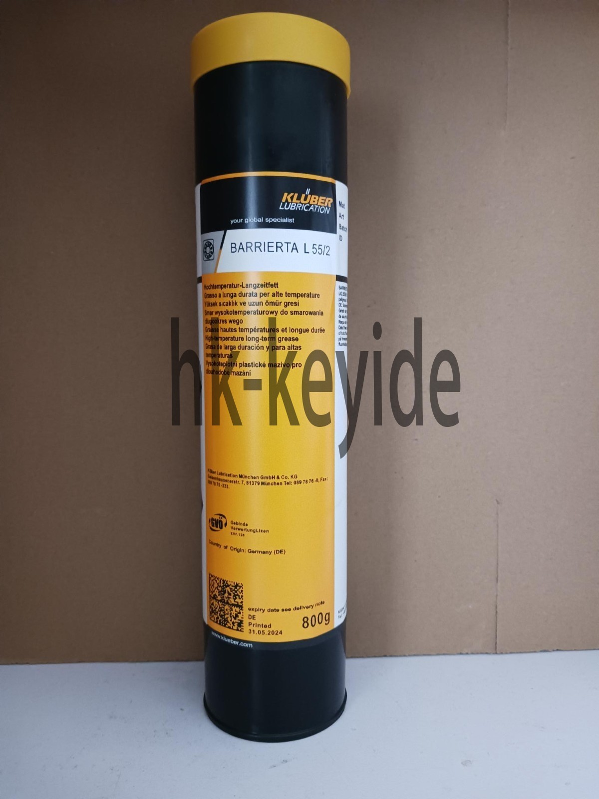 New KLUBER Lubrication Barrierta L 55/2 Grease 800g ( 28.2 OZ) free shipping ~