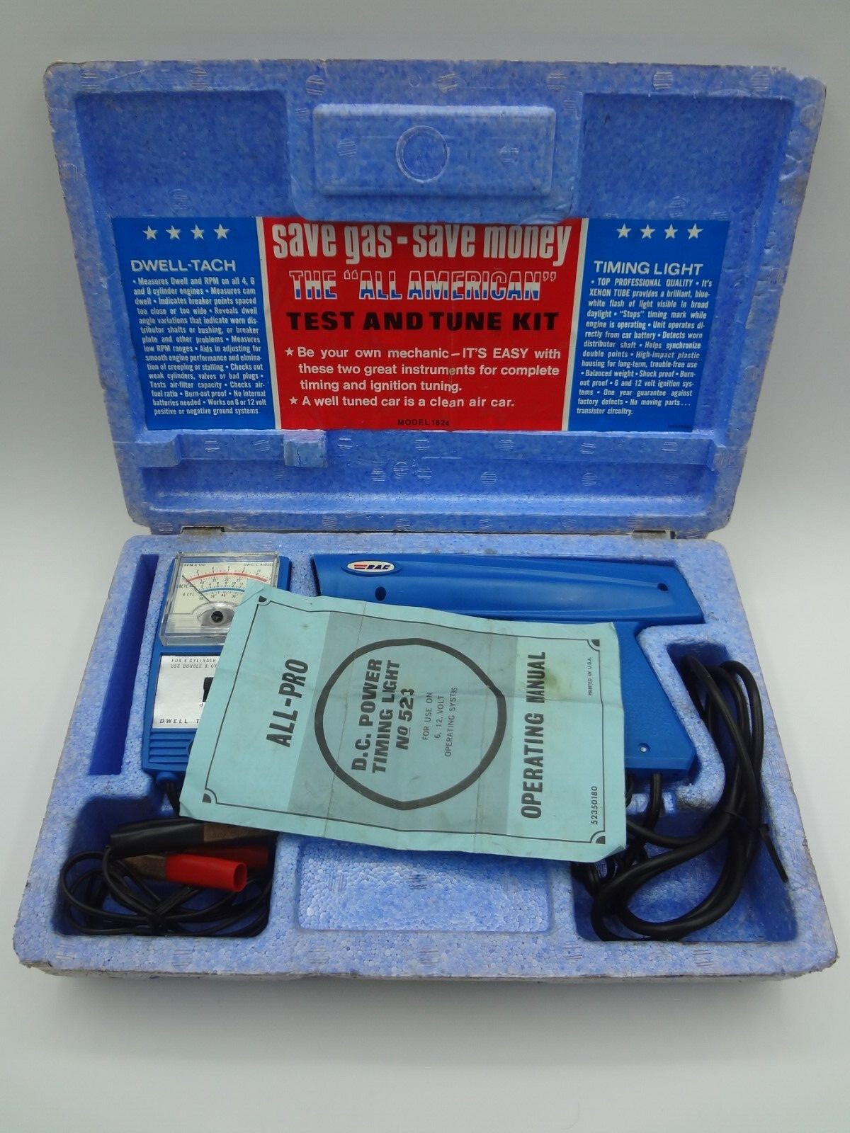 RAC All American Test & Tune Kit Model 1824