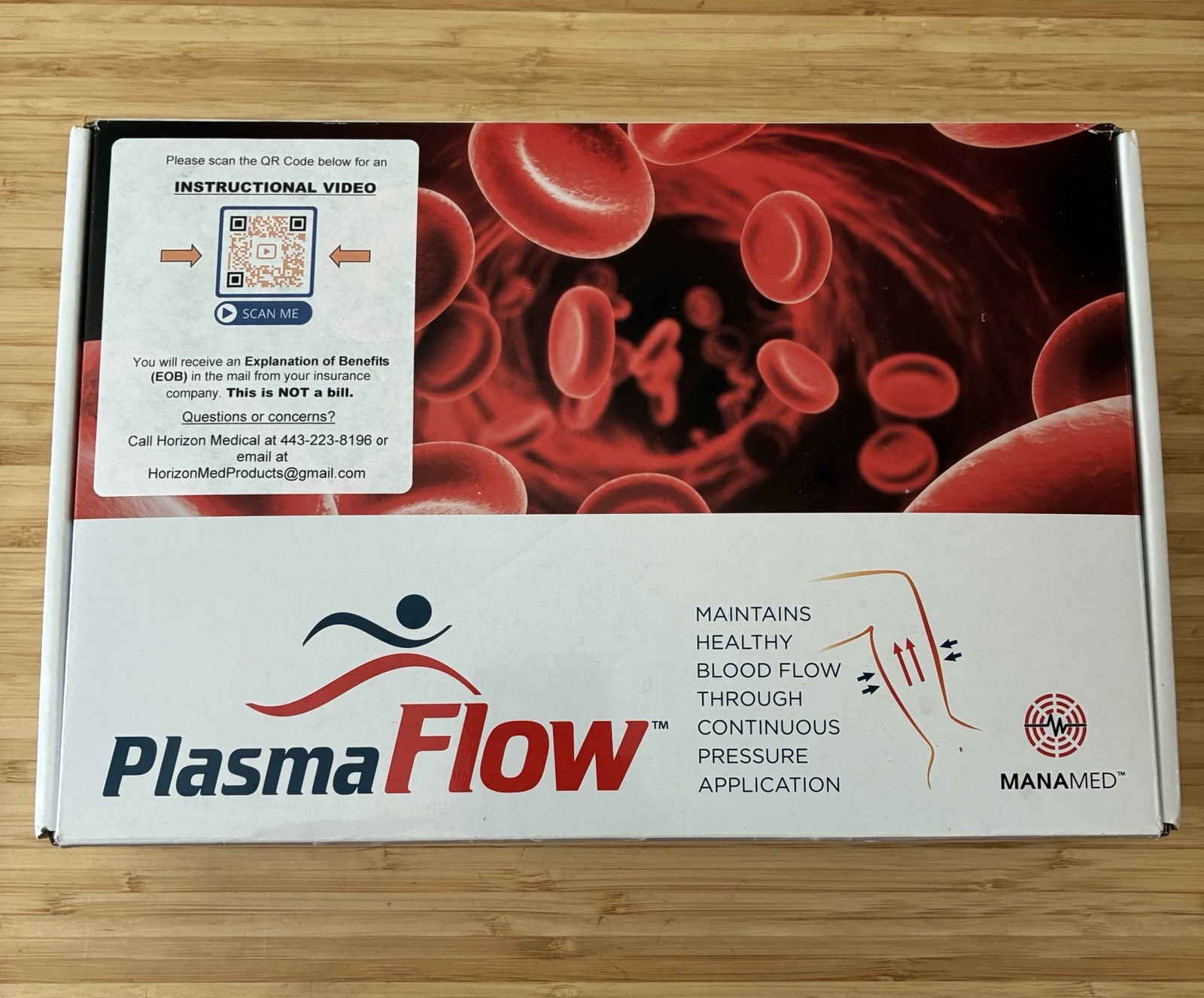 Plasma Flow Manmed Thrombosis (DVT) Prevention w/ Charger