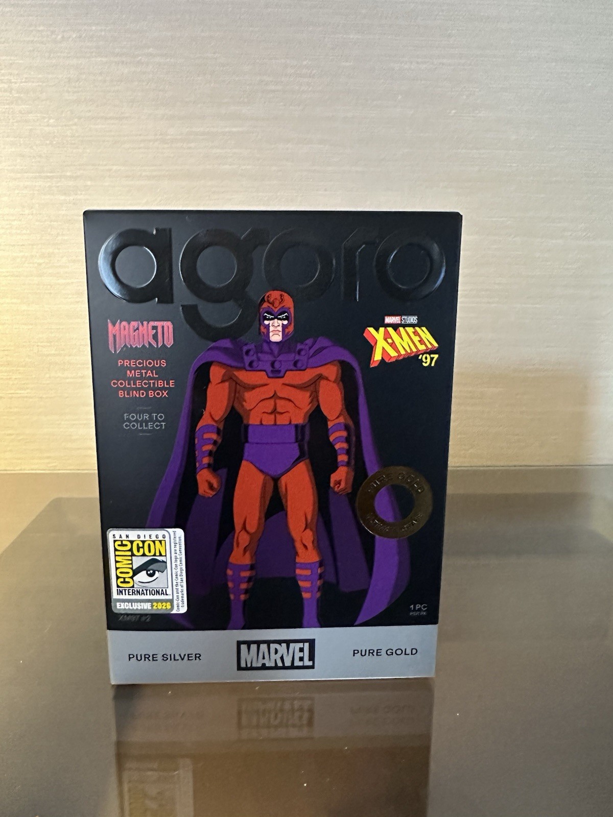 agoro 2026 Marvel X-Men '97 Magneto 5g .999 Fine Silver Blind Box