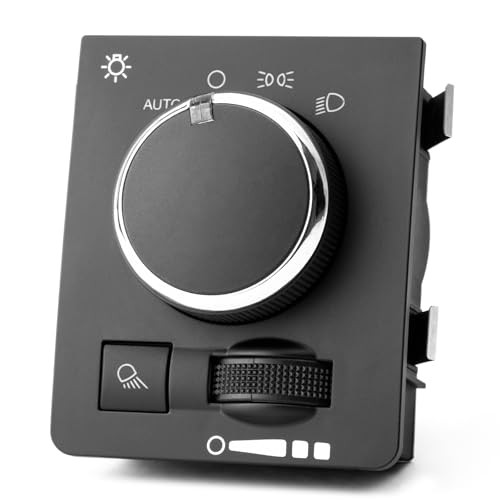 Headlight Switch for 2009 2010 Dodge Ram 1500 2500 3500, 2011 2012 Ram 1500