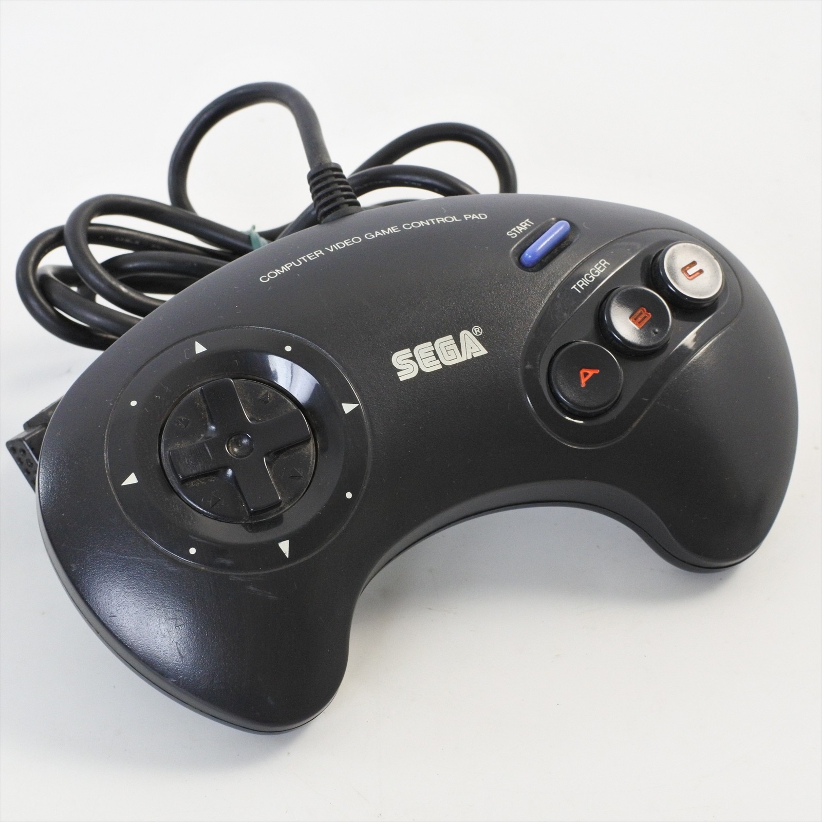 SEGA Mega Drive Controller Pad SJ-3500 Tested Control Pad JAPAN Game 2109