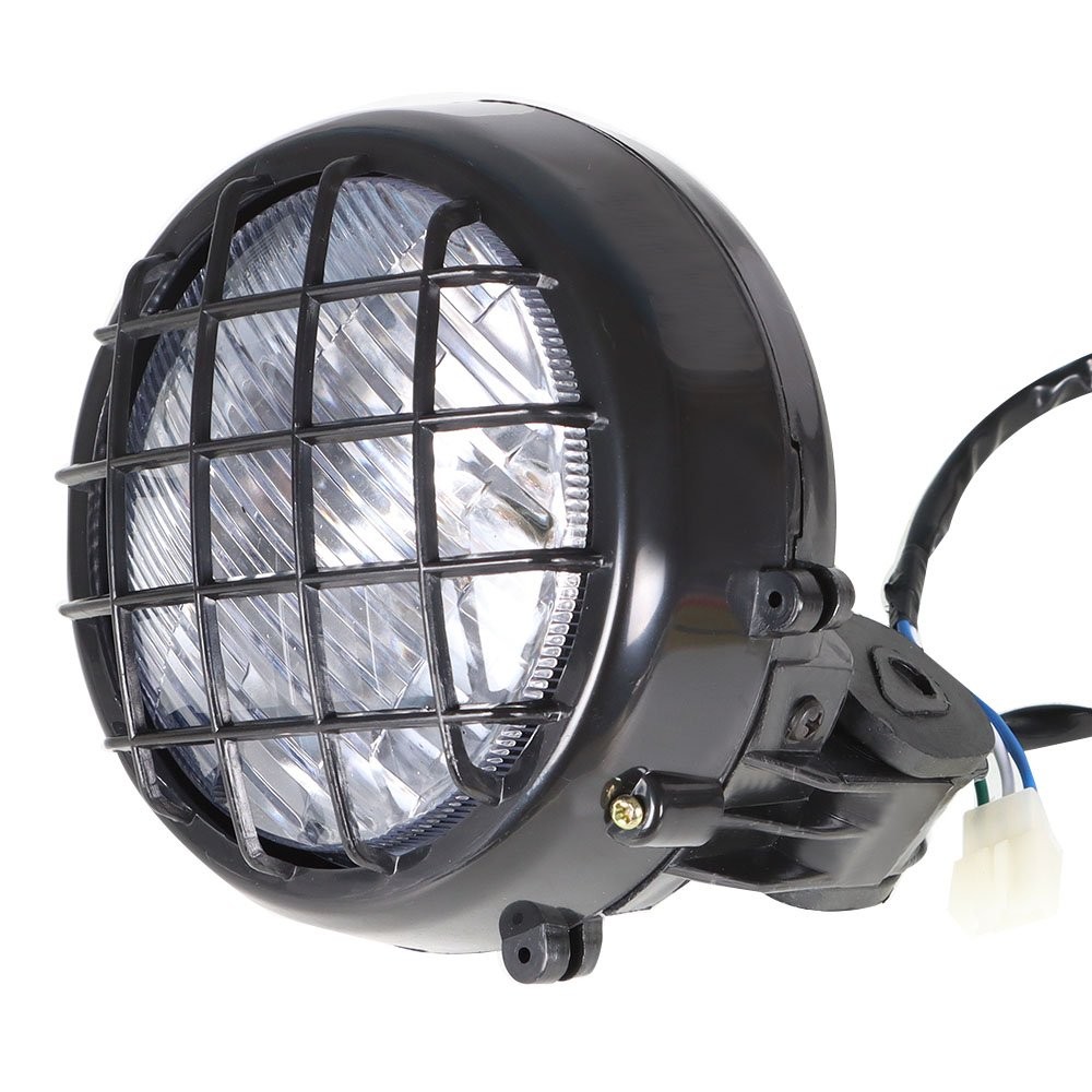 For Yamaha1987-2005 2006 Banshee Lens Bulbs Lights Grills Warrior 2x Headlights
