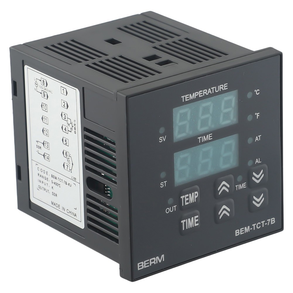 Precise Heat Press Machine Digital Thermostat Controller Enhanced Efficiency