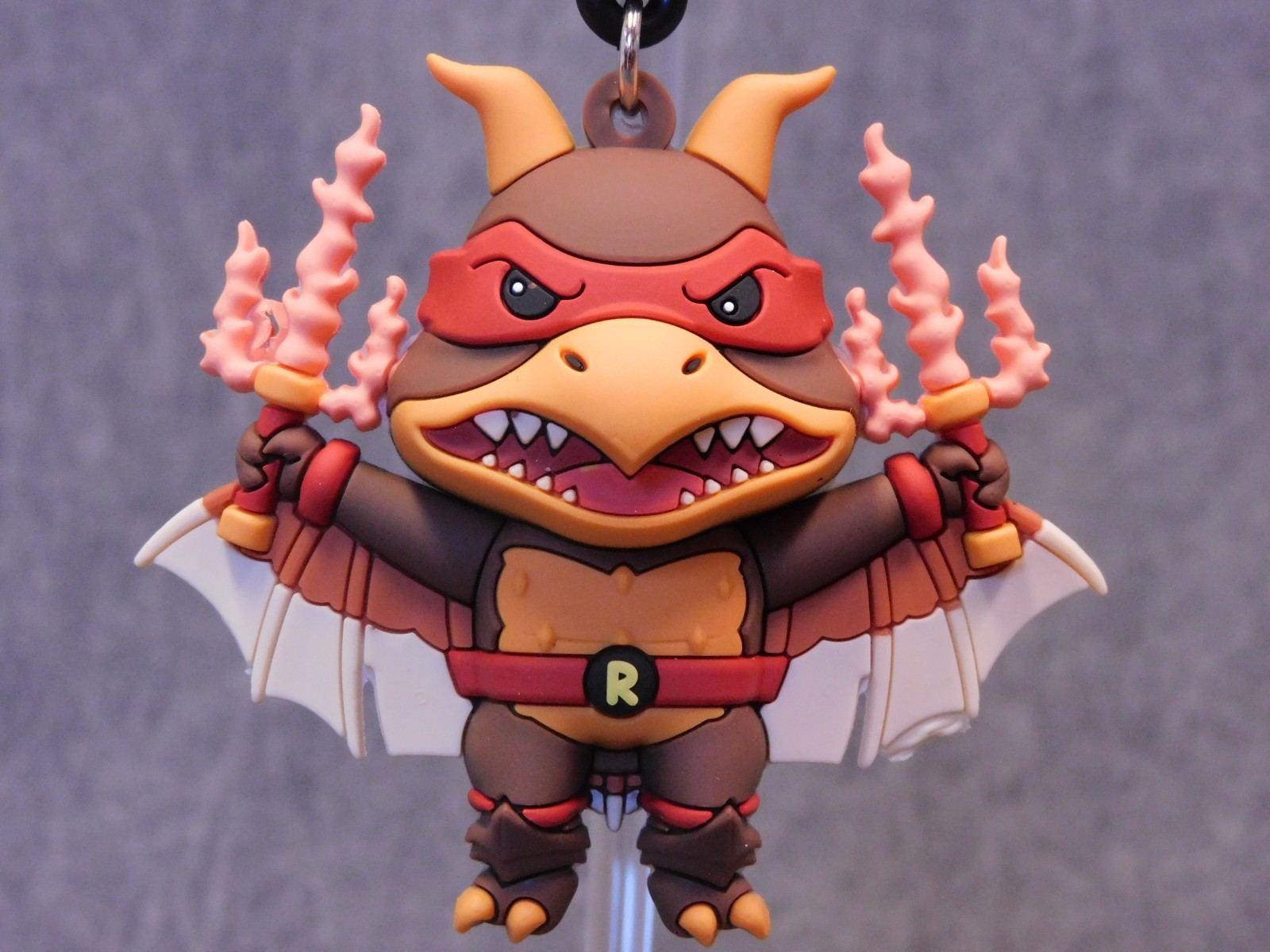 Godzilla x TMNT NEW * Rafael Rodan Clip * Blind Bag Ninja Turtles Monogram