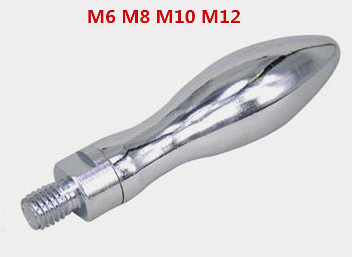 Milling Machine Polished Chrome Revolving Machine Handle Grip M8-M12 Ball Crank