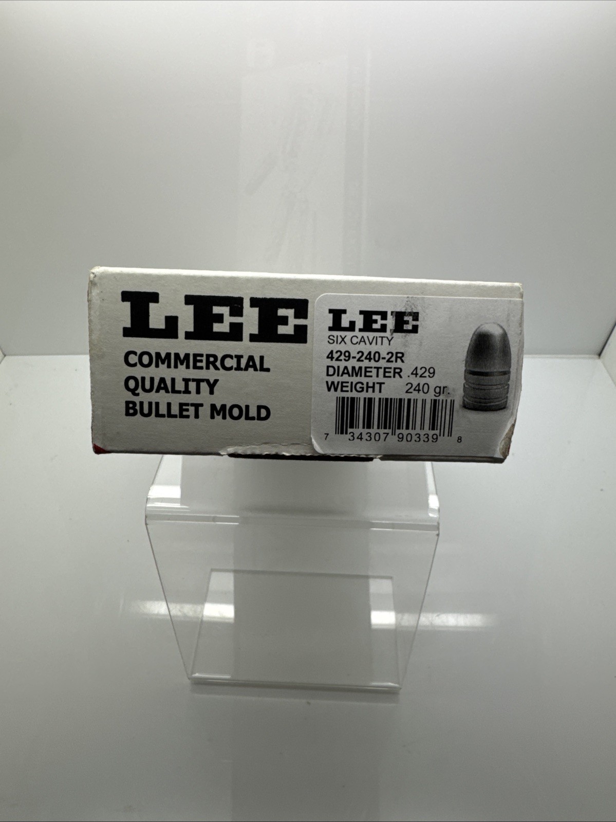 Lee Precision Six Cavity Bullet Mold 44SP/Mag Cal 429-240-2R .452 240gr #90339
