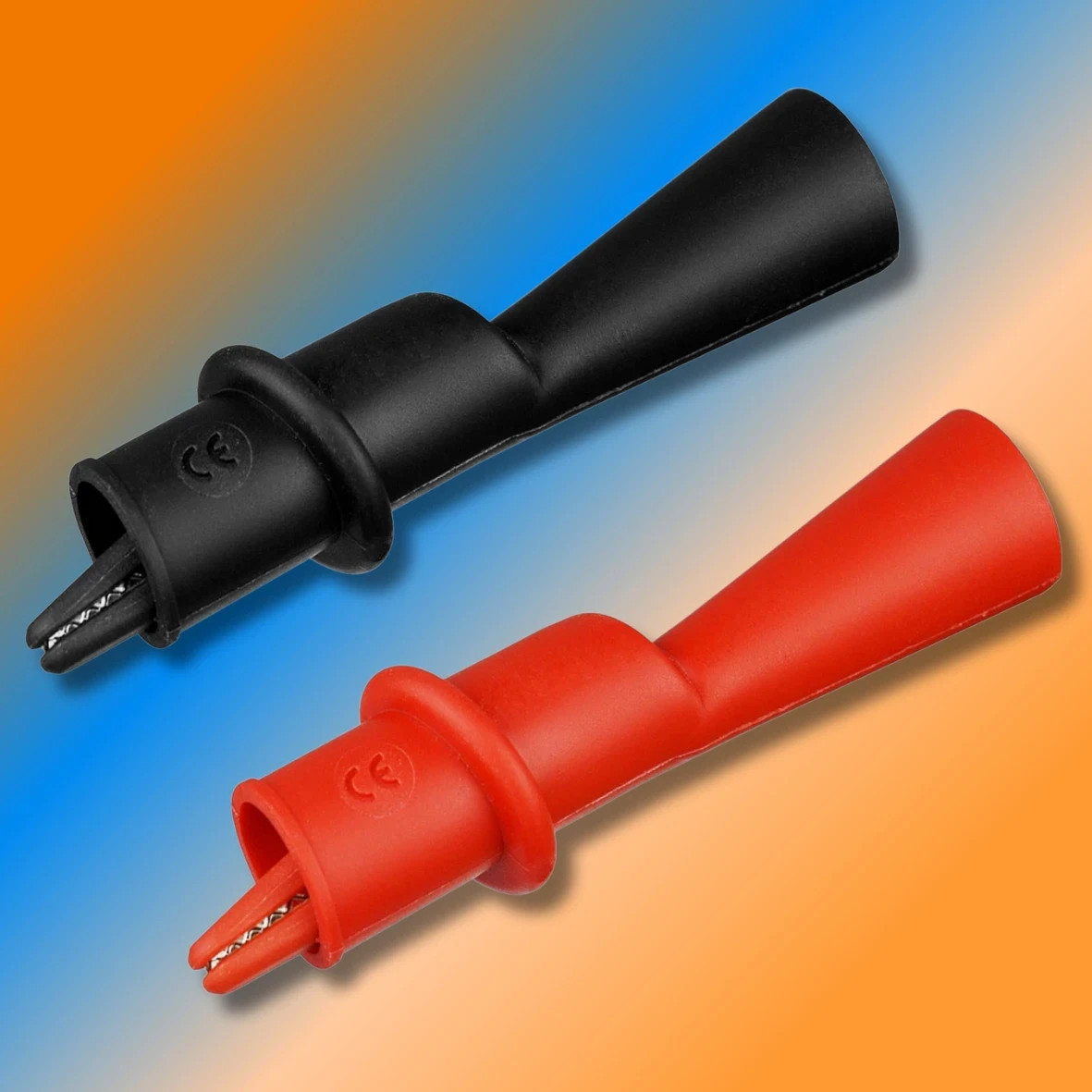 NEW AC175 Insulated Alligator Clip Flexible Boots for Test Leads