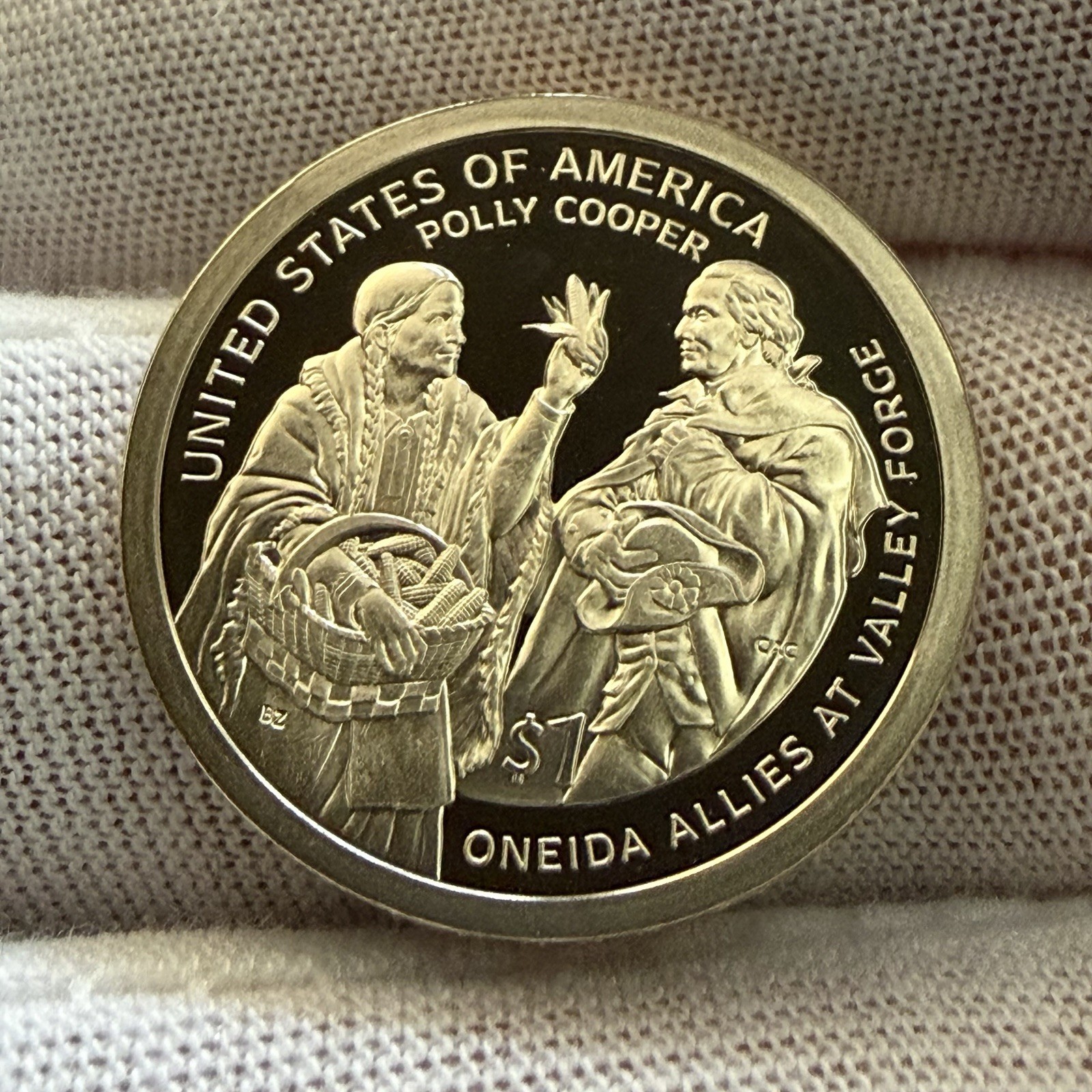 2026-S Semi Quincentennial Sacagawea / Oneida Allies Dollar Deep Cam Proof #5509