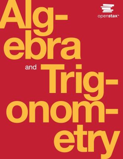 Algebra and Trigonometry Hardcover Jay Abramson