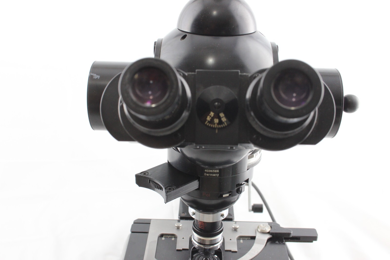 360 Rotating Analyzer Polarizer Zeiss Photomicroscope Universal POL 3D Printed