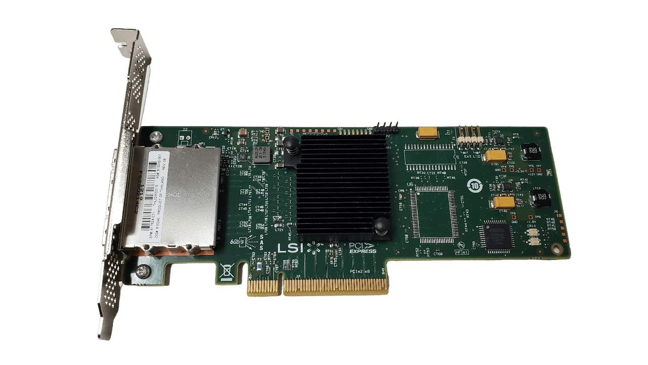 HP 617824-001 6G Dual Port HBA Card SAS9200-8e HP FH Bracket 615242-001