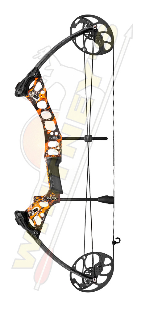 Mission Radik - Left Hand - 10-50lbs. - 17"-28" - Orange - RKOL