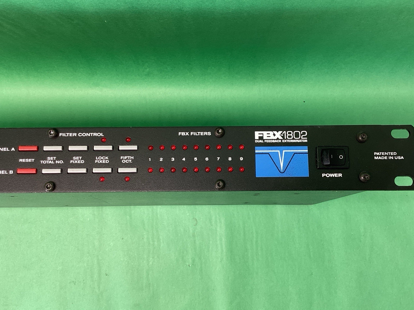 SABINE FBX 1802 Dual Feedback Exterminator Processor Rack Mount - UNTESTED