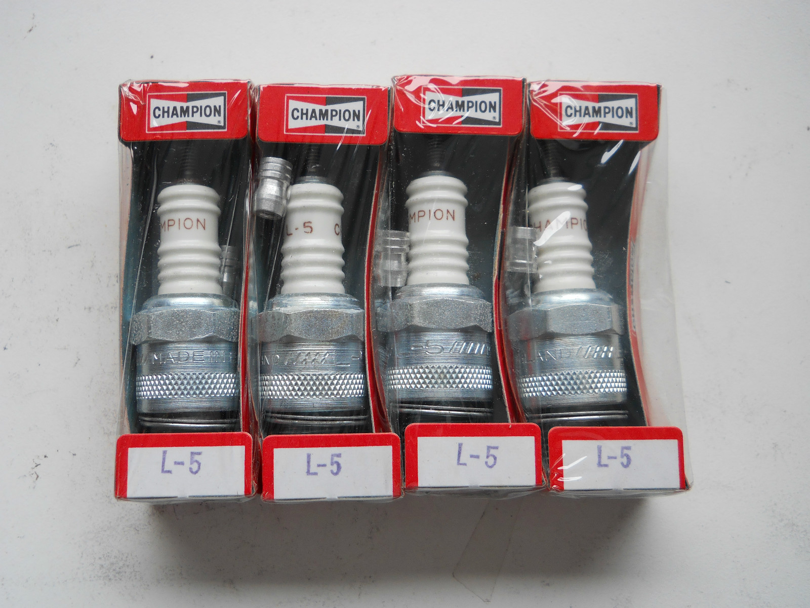 4 L5 Spark Plugs fit BSA Sunbeam B1 Francis Barnett Dot Douglas equiv NGK B7HS