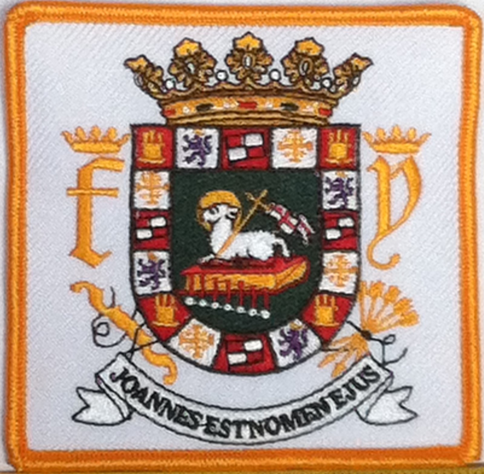 PUERTO RICO Patch Boricua Emblem Escudo Seal W/ VELCRO® Brand Fastener