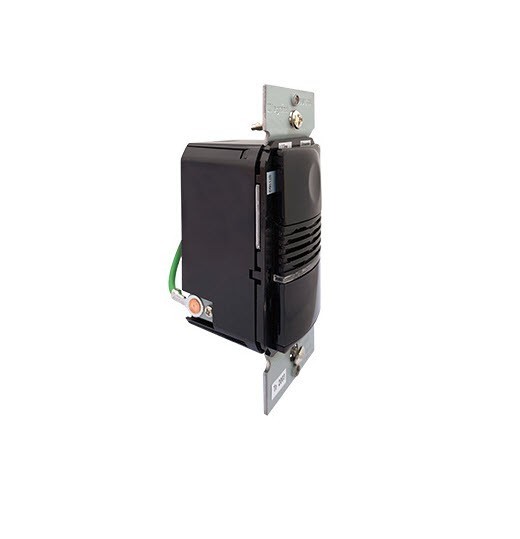 Legrand Wattstopper DSW-301-B Dual Tech Wall Switch Sensor - Black - 120/277VAC