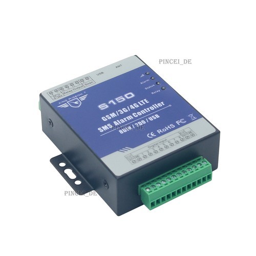 S150 4G GSM SMS 8 Way Remote Controller Alarm Relay Switch