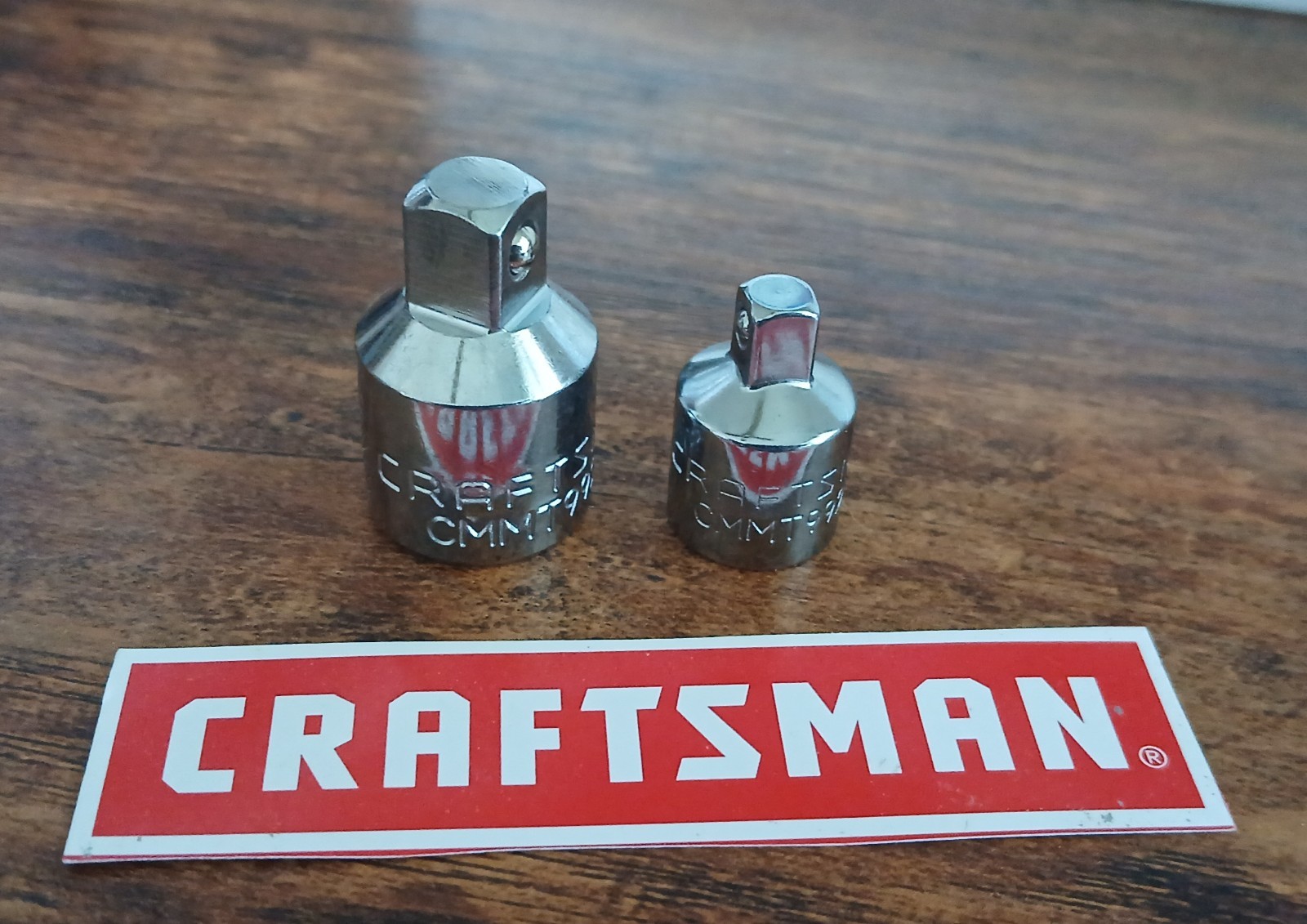 CRAFTSMAN CMMT99222 & CMMT99292 3/8" x 1/4" and 1/2" x 3/8" adapters