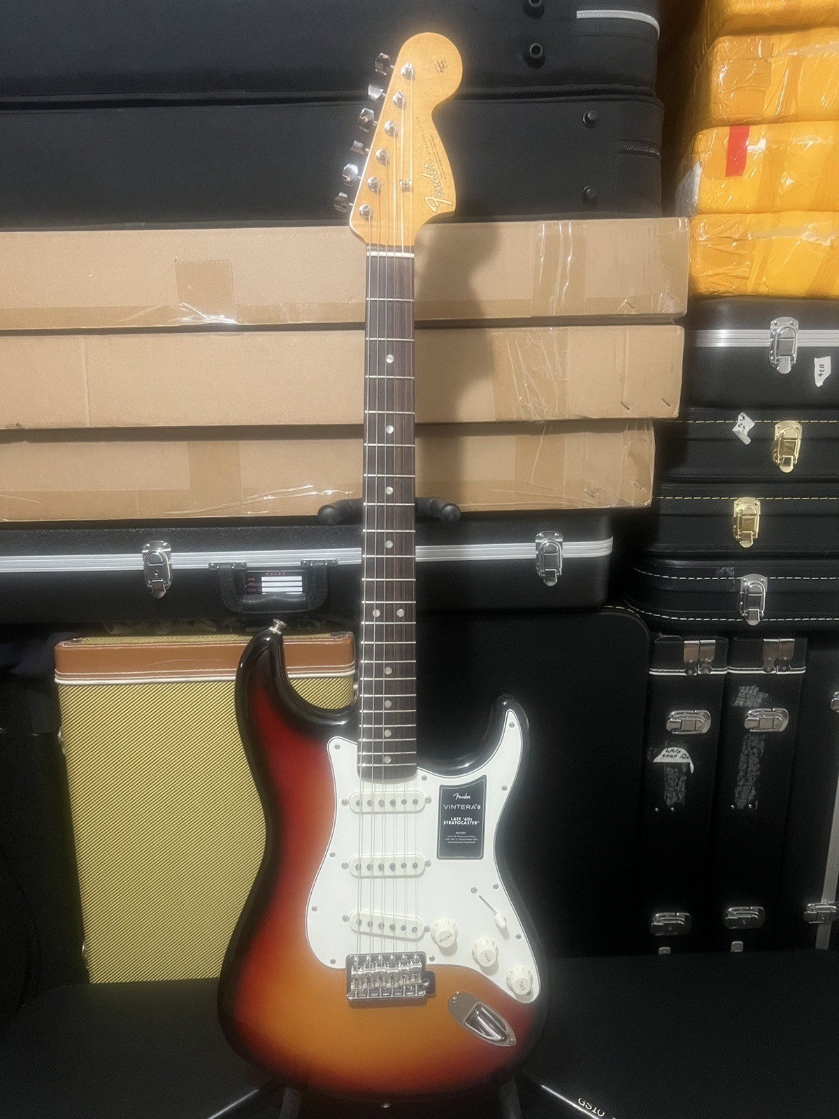 Used Fender Vintera III Late '60s Stratocaster Guitar - 3-Color Sunburst