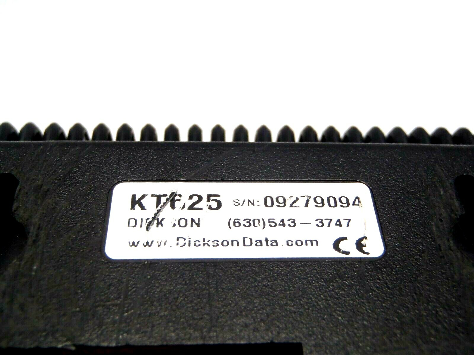 Dickson KT625 Temperature Recorder 6 Inch Missing Chart