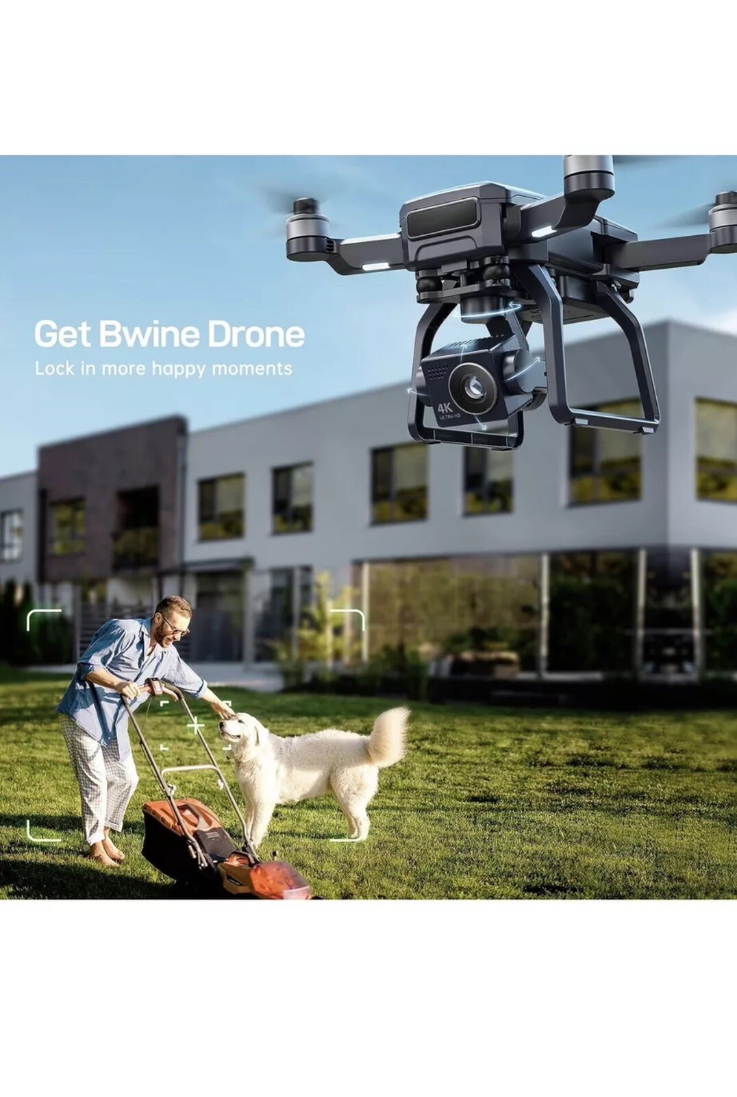 Bwine F7GB2 Drones with Camera for Adults 4K