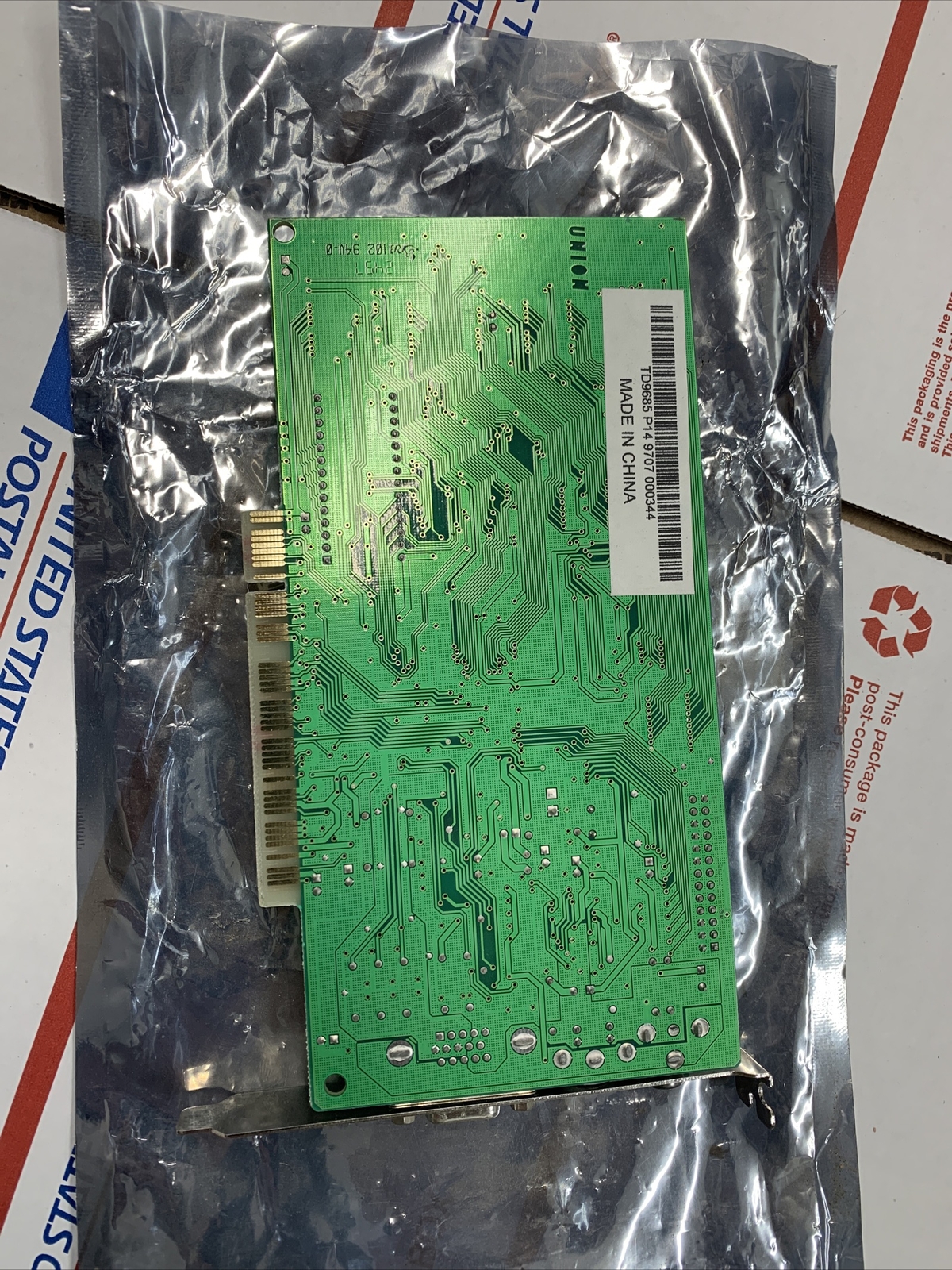 UNION Trident PCI Video Card TD9685 P14