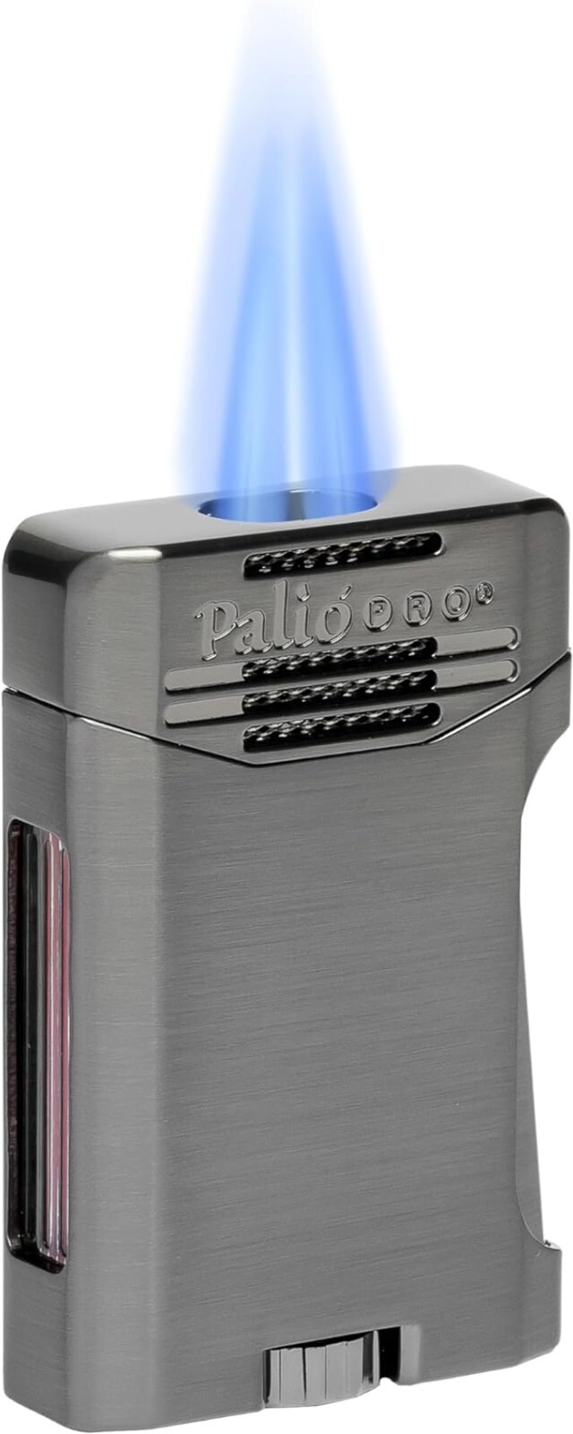 PALIO® Pro , Antares Double-Jet Torch Lighter. Side Squeeze Ignition, Gunmetal