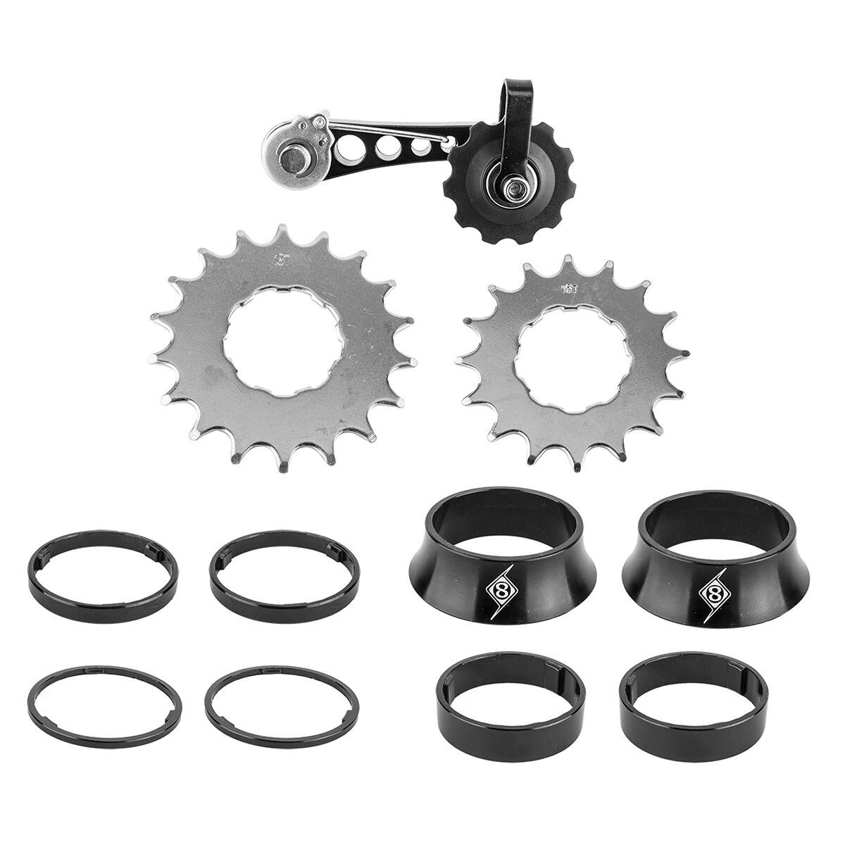 DER PART OR8 SGL SPD KIT CONICAL 16&18/SPCR/GIDE