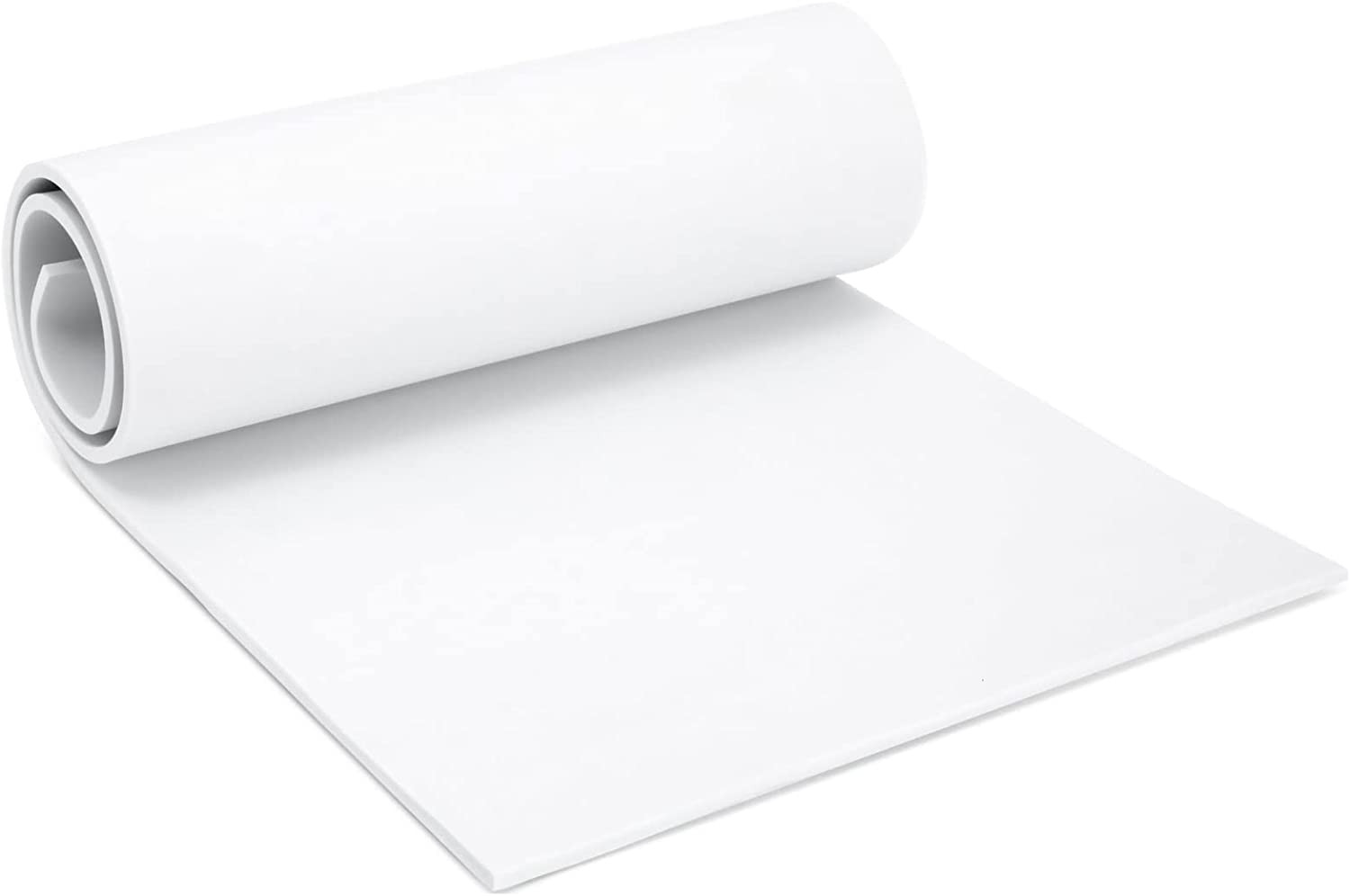 Bright Creations 6Mm EVA Foam Sheets - 6Mm, 14 X 39 In, White - High Density Cra
