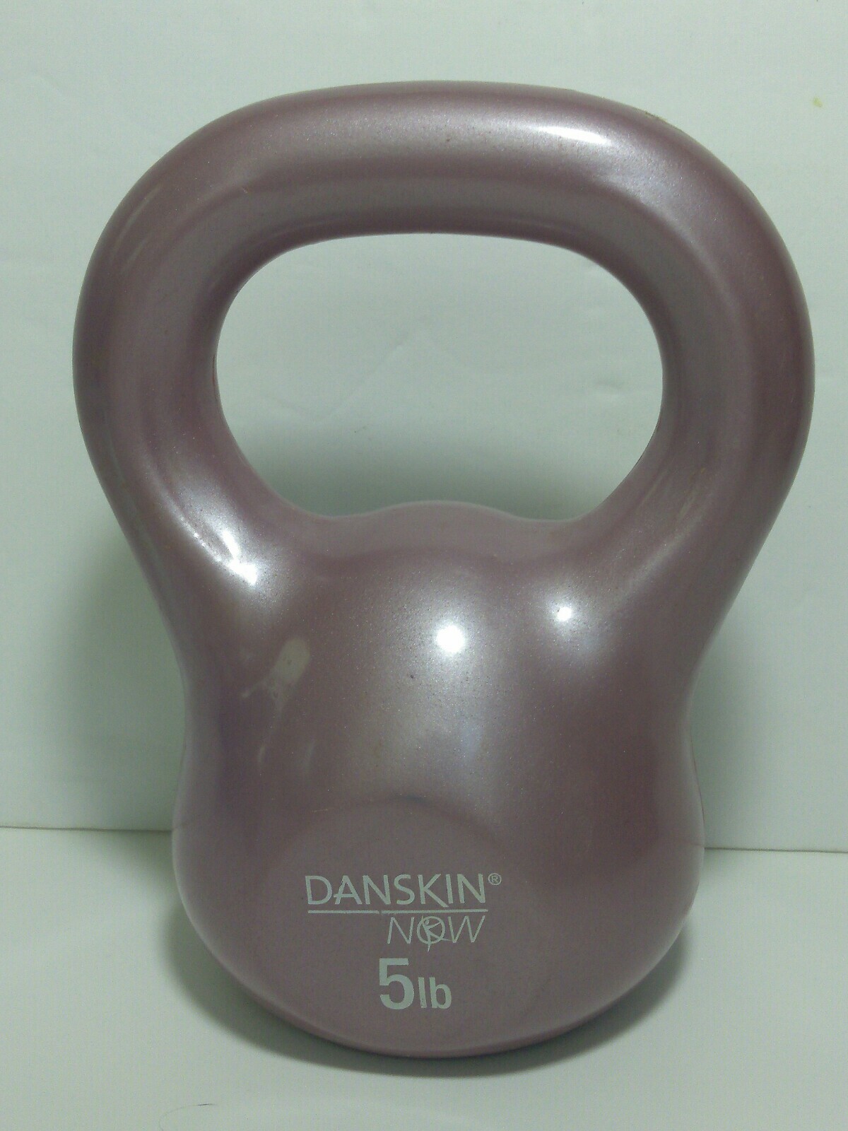 5lb Vinyl Kettle-bell Tone Fitness 5 LB Pink Danskin Now