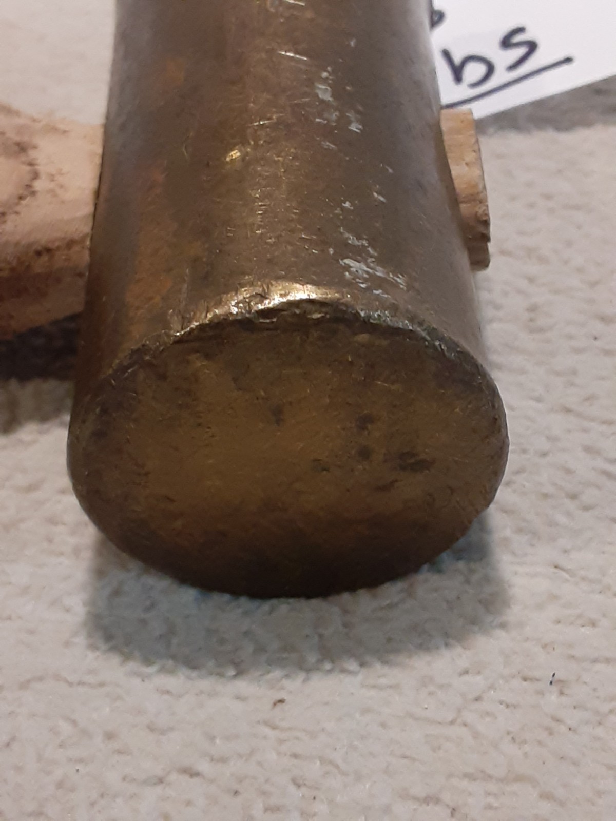 Brass Hammer Overall 1.76 LBS