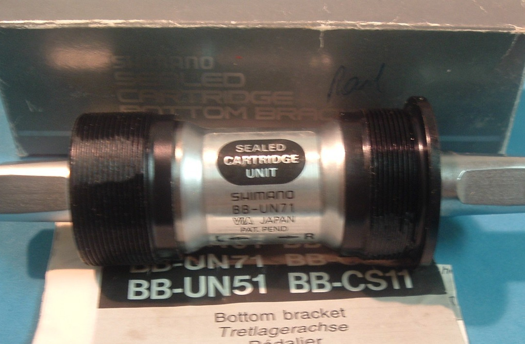 Shimano BB-UN71/Road MTB Sealed Cartridge NEW/NOS Bottom Bracket-68x122.5MM- NIB